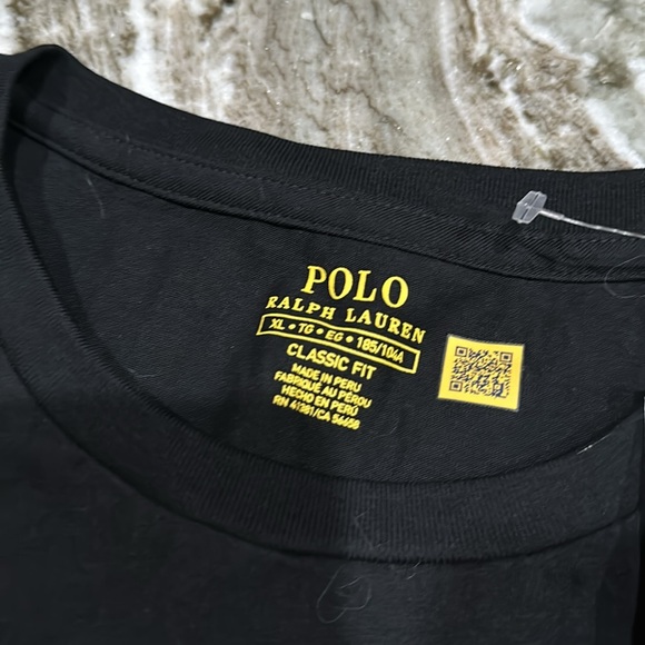 NWT Mens Ralph Lauren Polo Navy T-shirt XL - Picture 3 of 3